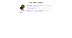 Desktop Screenshot of biblelookup.com